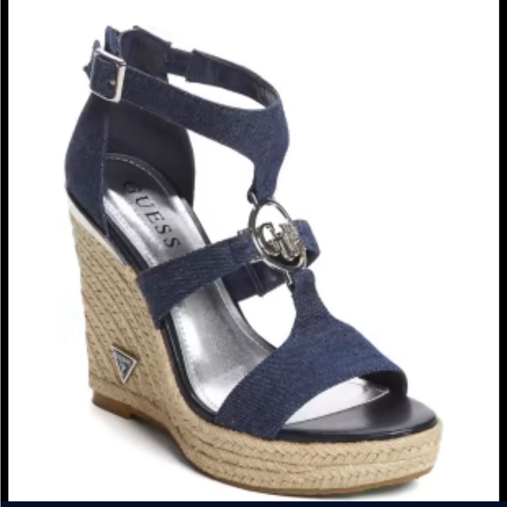 Guess Denim Wedges